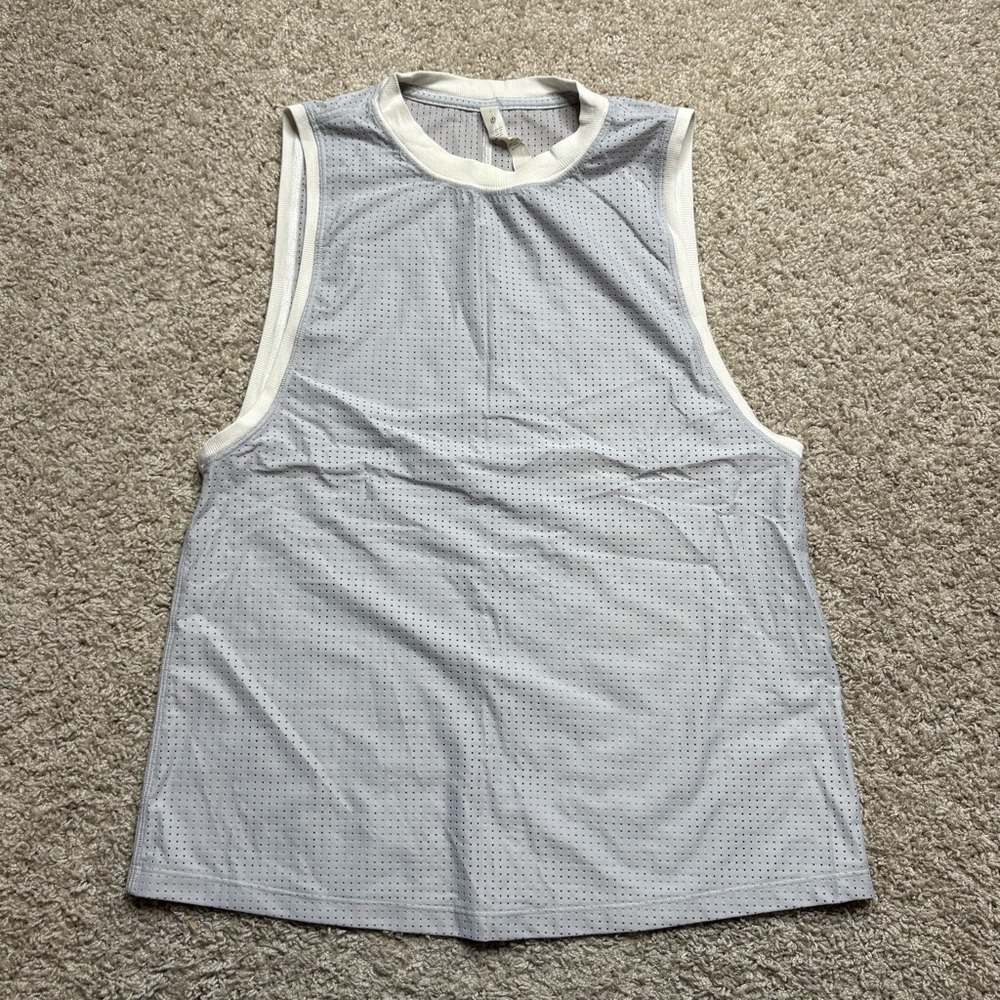 lululemon athletica Gray Tank Top